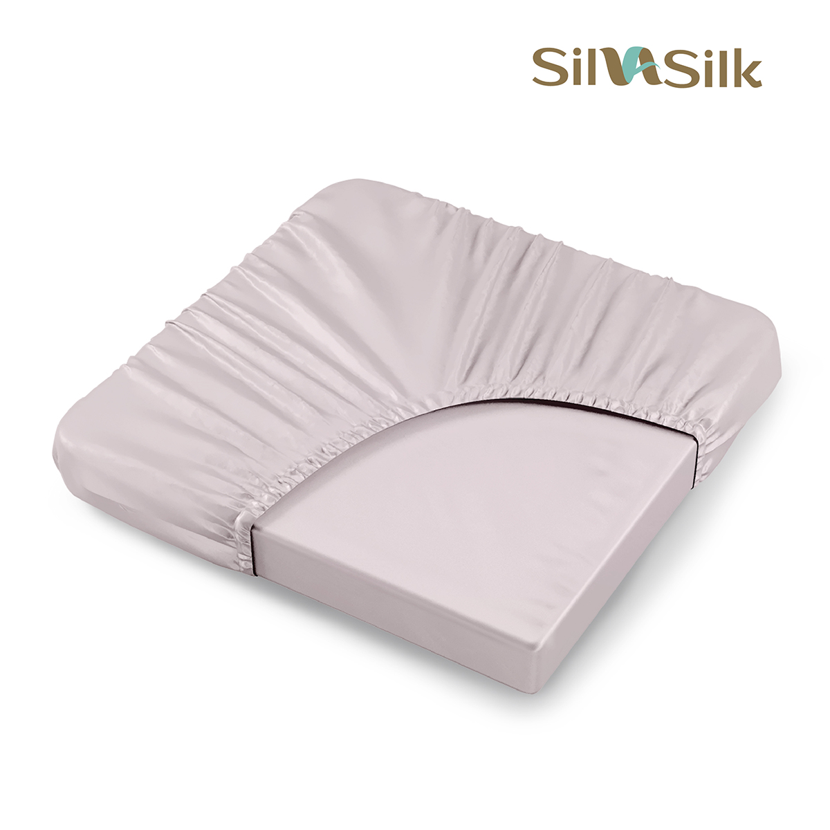 Простыня на резинке SilvaSilk | ПРОСТЫНЯ НА РЕЗИНКЕ SILVA SILK, 100% LYOCELL 310ТС, "ROSE"